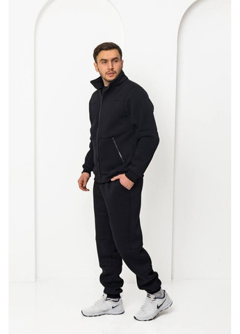 Мужской теплый спортивный костюм, на замке Black No Brand (366742202)