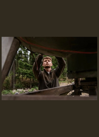 Флісова кофта Harkila Fjell fleece jacket Коричневий No Brand (329740811)