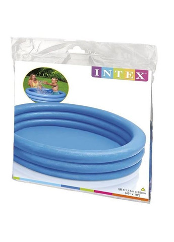 Дитячий надувний басейн 59416 «Кристал» Intex (326107806)