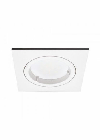 Неповоротний вбудований світильник DL6300 G5.3 білий (80260) Feron (308019488)