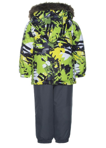 Салатовая термокомплект avery, р.104, салатовый с темно-синим () Huppa 41780030-02547-104