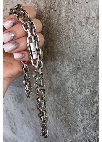 Серебряная мужская цепь "Якорь" с замком коробка 100грамм DeLoS (351388137)