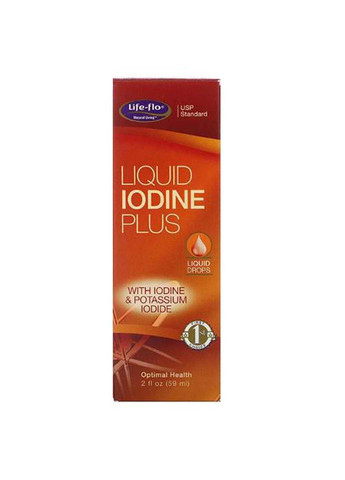 Йод из Йодида Калия Liquid Iodine 59 мл Life-flo (292710554)