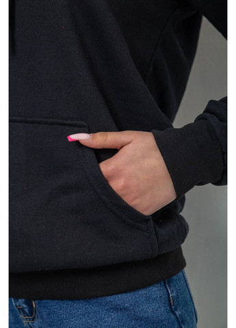 Худі жіночий на тонкому флісі, колір чорний, 238R57162-10 Ango (369972365)