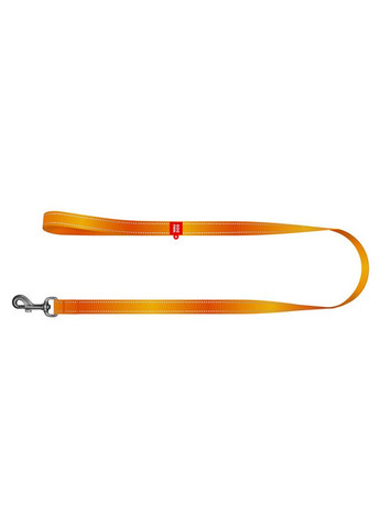 Повідець для собак WAUDOG нейлоновий світловідбиваючий помаранчевий для великих порід довжина 300 см ширина 25 мм ProDobro (373221352)