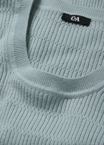 Світло-бірюзовий демісезонний светр C&A