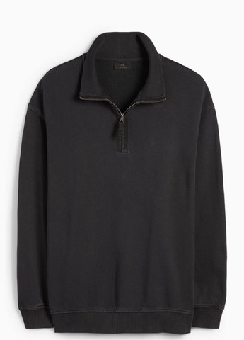 Черный свитшот C&A однотонный (361675902)