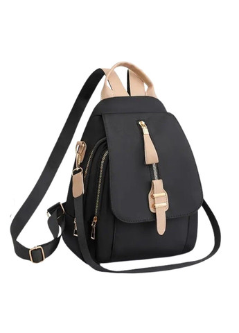 Стильний міський жіночий рюкзак-сумка Dark Coffee No Brand (283608400)