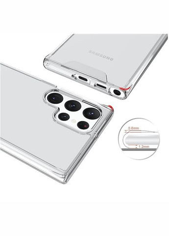 Чехол-накладка Space Case для Samsung Galaxy S22 Ultra SM-S908 Transparancy (708256) BeCover (341488770)