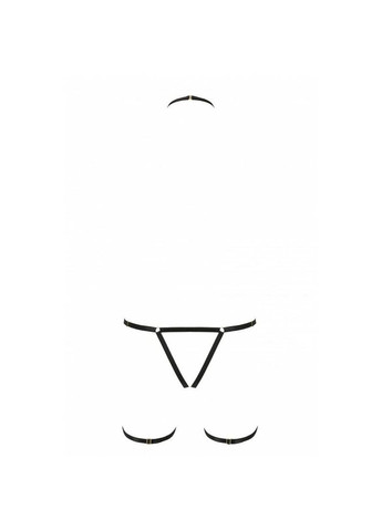 Портупея-стрепы на все тело Exclusive BRENDA L/XL, black Passion (369952024)