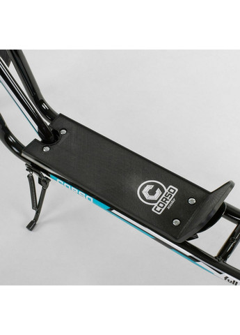 Самокат дитячий надувні колеса переднє 16", заднє 12", ручне переднє гальмо 104х15,5х52 см Corso (289368554)