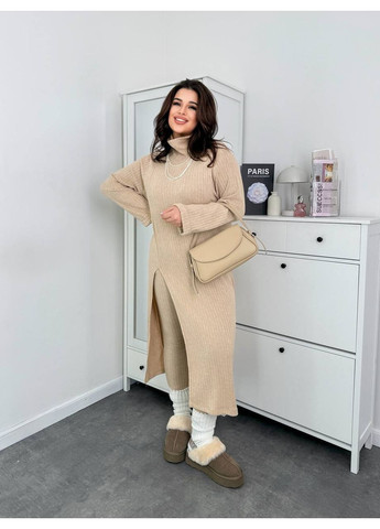 Стильный костюм ангора рубчик (туника + штаны) ✨ ЗАМЕР В ОПИСАНИИ DK/DL Мода без кордонів (369713478)