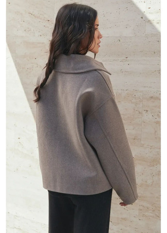 Коричневое демисезонное Коричневое женское пальто Seventeen