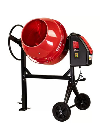 Бетоносмеситель ЦВЕТОК PRO KCR165 (165 л, 220 В, 0.8 кВт) миксер для бетона (24454) КВІТКА (315498372)