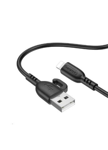 Кабель BX91 USB – Lightning 2.4 А 1 м черный Borofone (401883459)