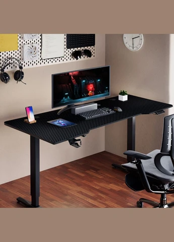 Геймерський стіл Moto-E 1460 Black 1STPLAYER (342400875)