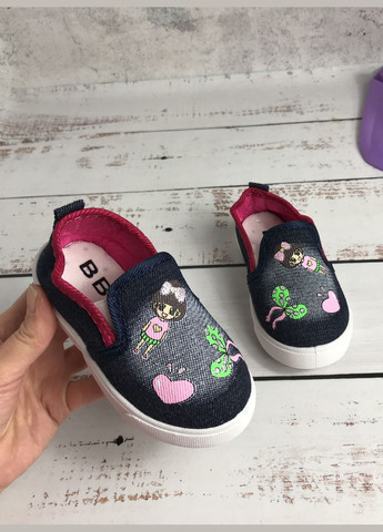 Сліпони дитячі на дівчинку Різнокольоровий (353) ВВТ (340113368)