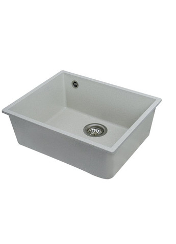 Гранітна мийка для кухні OASIS 5444 матова Біла в крапку Valeso (336934491)