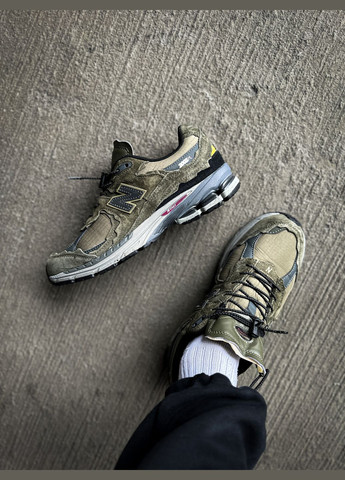 Хакі всесезон кросівки чоловічі new balance 2002r protection pack khaki | нью беланс 2002r хакі No Brand