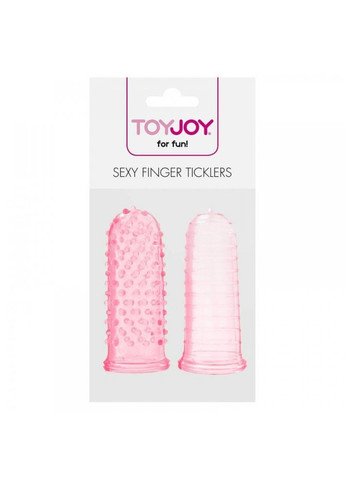 Набор рельефных насадок на палец Sexy finger, 7 х 3 см Toy Joy (297130325)