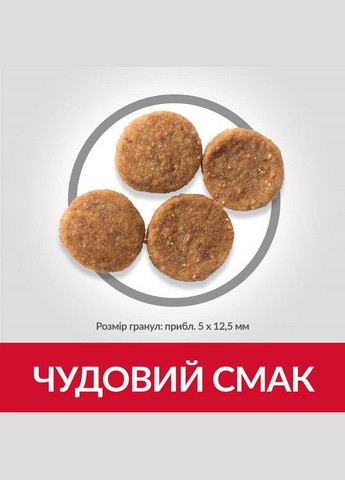 Сухой корм для взрослых собак средних пород Hill’s Science Plan Adult Medium Breed с курицей 2.5 кг Hill's (314710222)