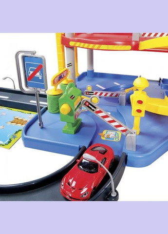 Игровой набор ГАРАЖ (3 уровня, 2 машинки 1:43) Bburago (315153452)