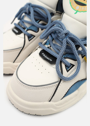 Белые кроссовки для мальчика, на плоской подошве цвет белый cb-00273875 Kimboo