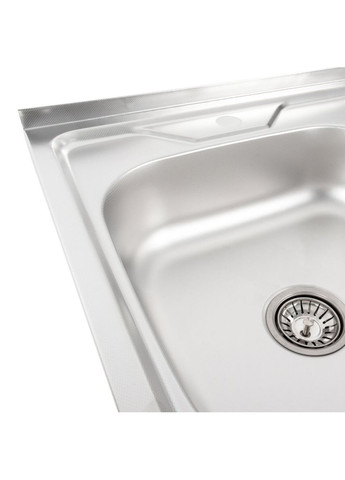 Кухонная мойка из нержавеющей стали ДЕКОР 6060 L (0,7/160 мм) Valeso (336938400)