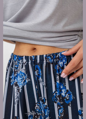 Сіра піжама жіноча з принтом Andi 243R5886