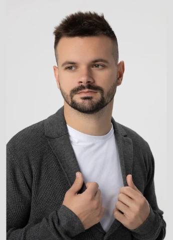 Кофта однотонна чоловіча 33663 MCL (315990272)