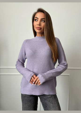 Сиреневый демисезонный свитер wn20-663 сиреневый ISSA PLUS