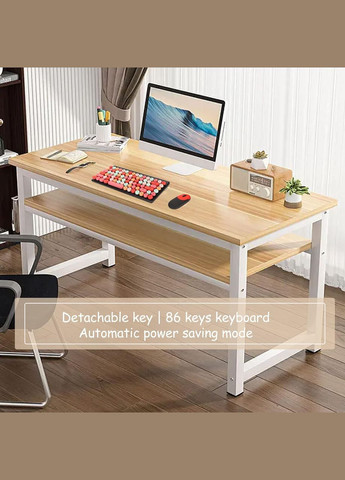 Комплект бездротовий QW02 Black, клавіатура + миша Том.М (334304989)