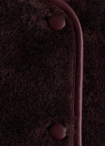 Бордовая демисезонная куртка H&M