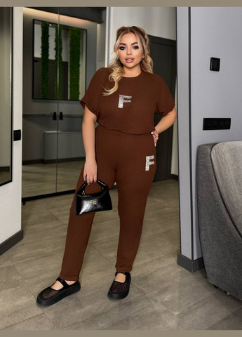 Прогулянковий костюм футболка+ стильні штани Україна (337508597)