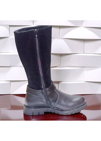 Осенние утепленные ортопедические демисезонные классические сапоги для девочки демисезонная обувь на флисе вистеп Weestep со стразами, с пряжкой