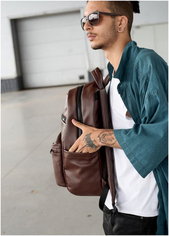 Рюкзак унисекс Zard LKT шоколад (R-25058020m-VS) Sambag (302450320)