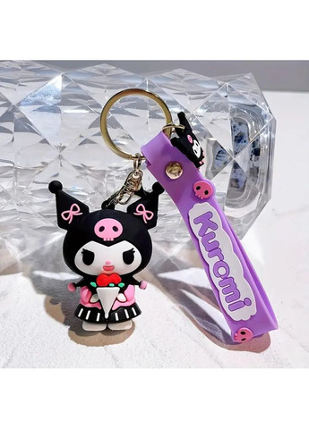 Брелок-фігурка Куромі аніме Kuromi брелок на рюкзак No Brand (328451045)