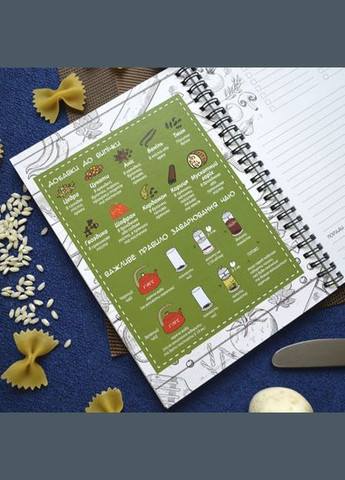 Блокнот Для записи рецептов COOKBOOK А5 (КБ0013) Figasse (333023789)