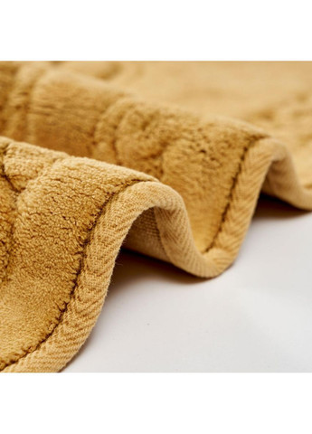 Килимок у ванну Damaks AR-A107217-Mustard 120х70 см гірчичний Arya (351296790)