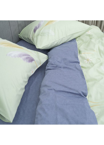Комплект постільної білизни Полуторний Сатин Twill 782 Viluta (365289713)