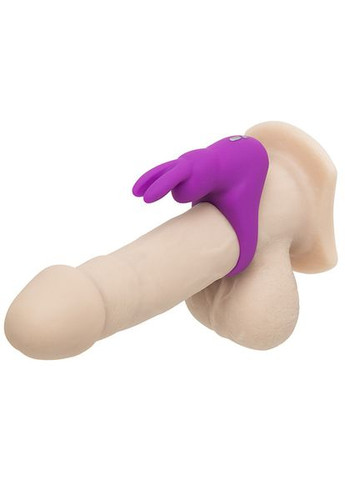Ерекційне кільце з вібрацією Happy Rabbit Rechargeable Cock Ring Purple No Brand (303877918)