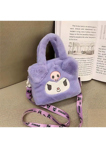 Детская плюшевая мягкая аниме сумка на плечо со съемным ремешком для малышей девочек (480582-Prob) Куроми фиолетовая Unbranded (338377939)