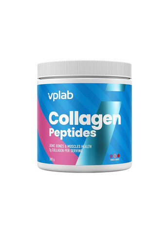 Препарат для суставов и связок Collagen Peptides, 300 грамм Лесные ягоды VPLab Nutrition (293337828)