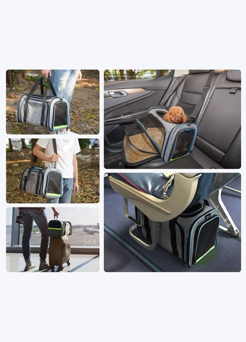 Раскладная сумка переноска для небольших животных до 8 кг No Brand (306554823)