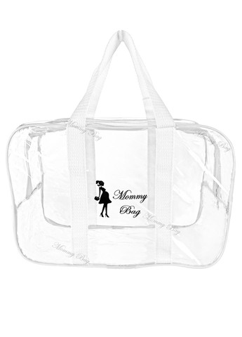 Набір із прозорих сумок у пологовий будинок (S, M, L + органайзер) Mommy Bag (280941824)