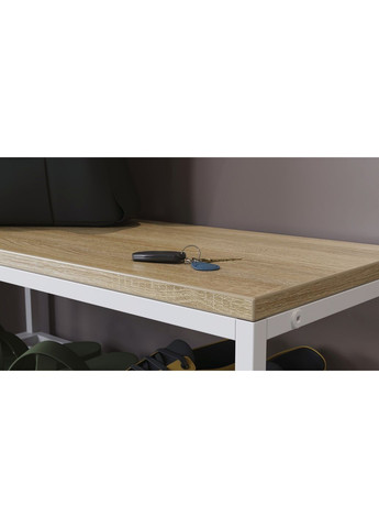 Банкетка універсальна Слайм 45x63x26 білий ДСП 16мм (FRD-104077) Ferrum-decor (353499235)