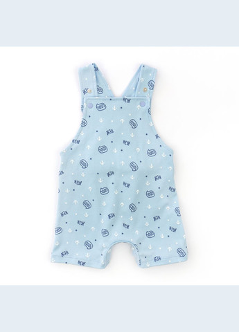 Ромпер с футболкой для мальчика с принтом Cool Голубой dexter's (348057285)