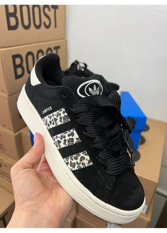 Комбіновані кросівки чоловічі adidas campus 00s leo адідас кампус демісезон No Brand
