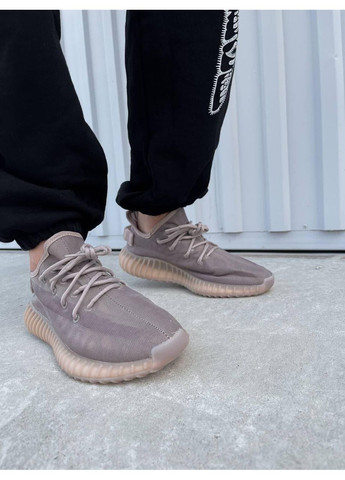 Сірі Осінні кросівки чоловічі adidas yeezy boost 350 mono mist адідас ізі буст No Brand