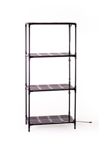 Підставка для квітів Lima 60 Metalight з фітосвітом (фітолампою) повного спектру. Стелаж для рослин з підсвічуванням Metaplant (300854252)